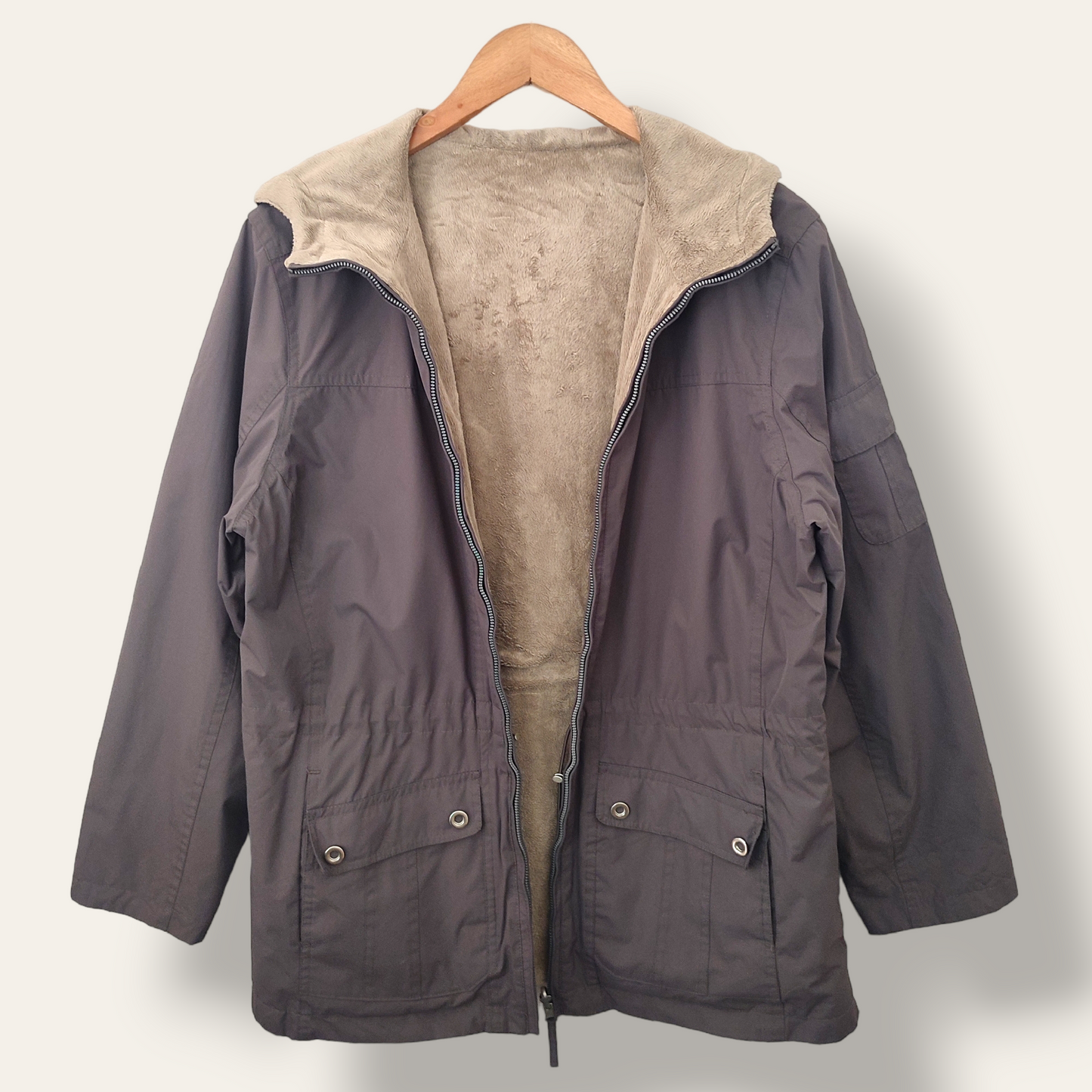 Parka reversible