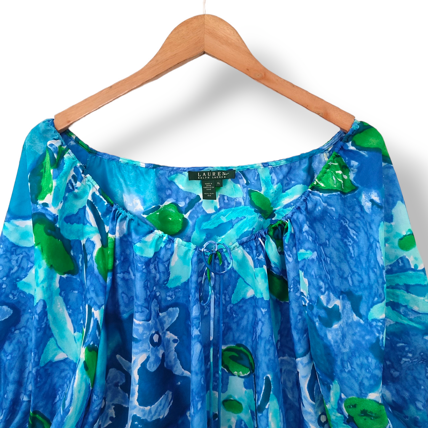 Blusa Seda Ralph Lauren