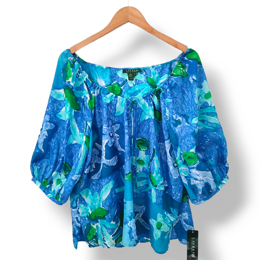 Blusa Seda Ralph Lauren