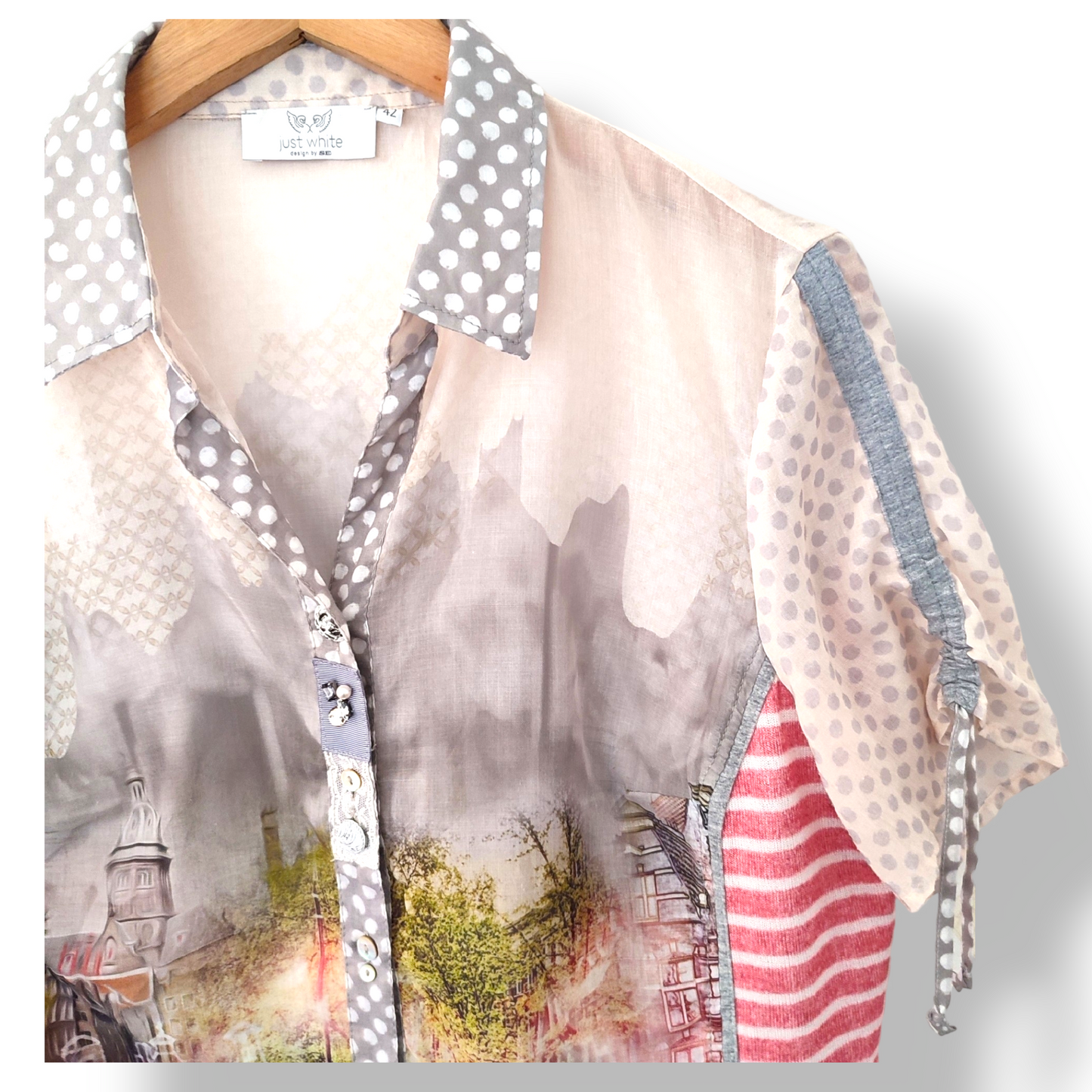Blusa Just White