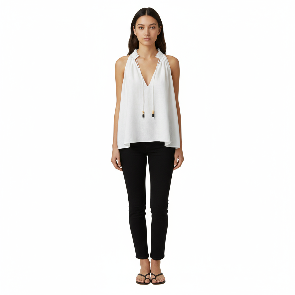 Blusa Zara Lino