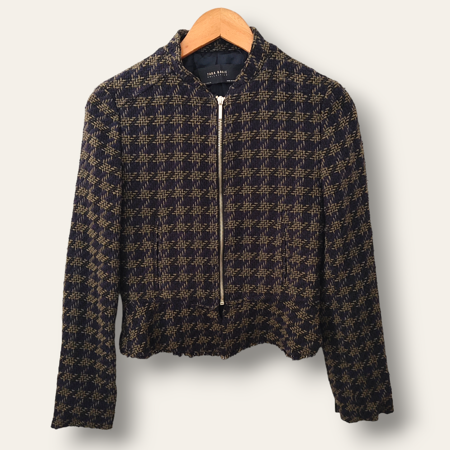 Chaqueta tweed zara