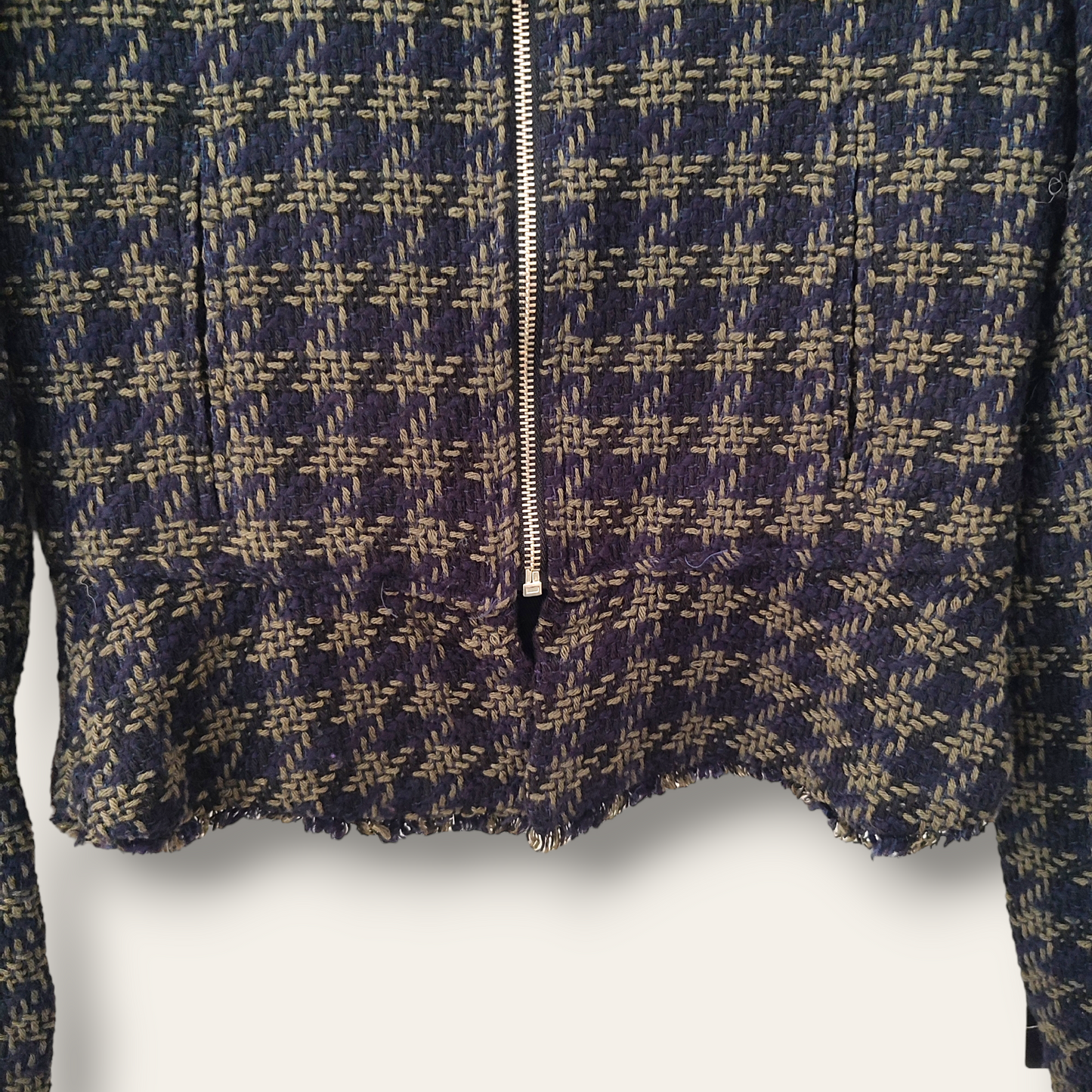 Chaqueta tweed zara