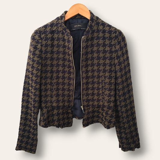 Chaqueta tweed zara