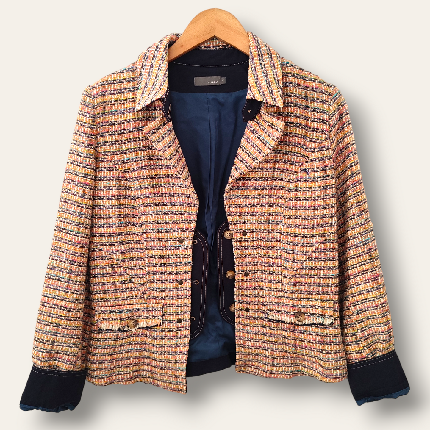 Chaqueta de tweed