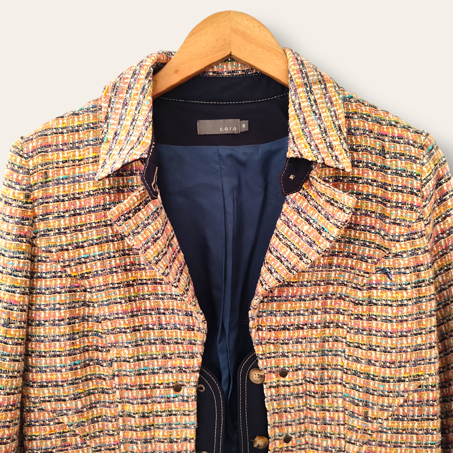 Chaqueta de tweed