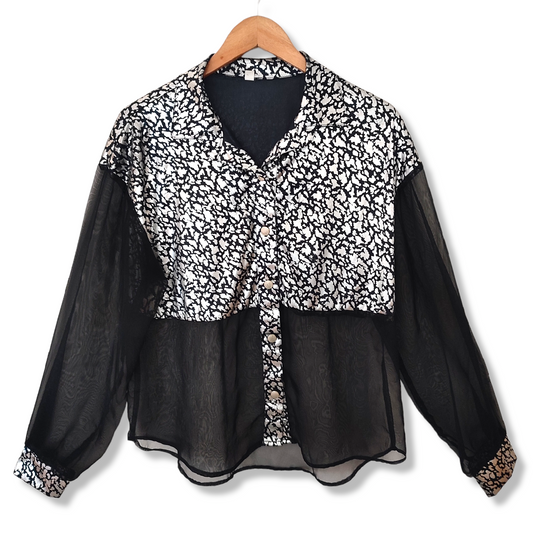 Blusa Traslucida