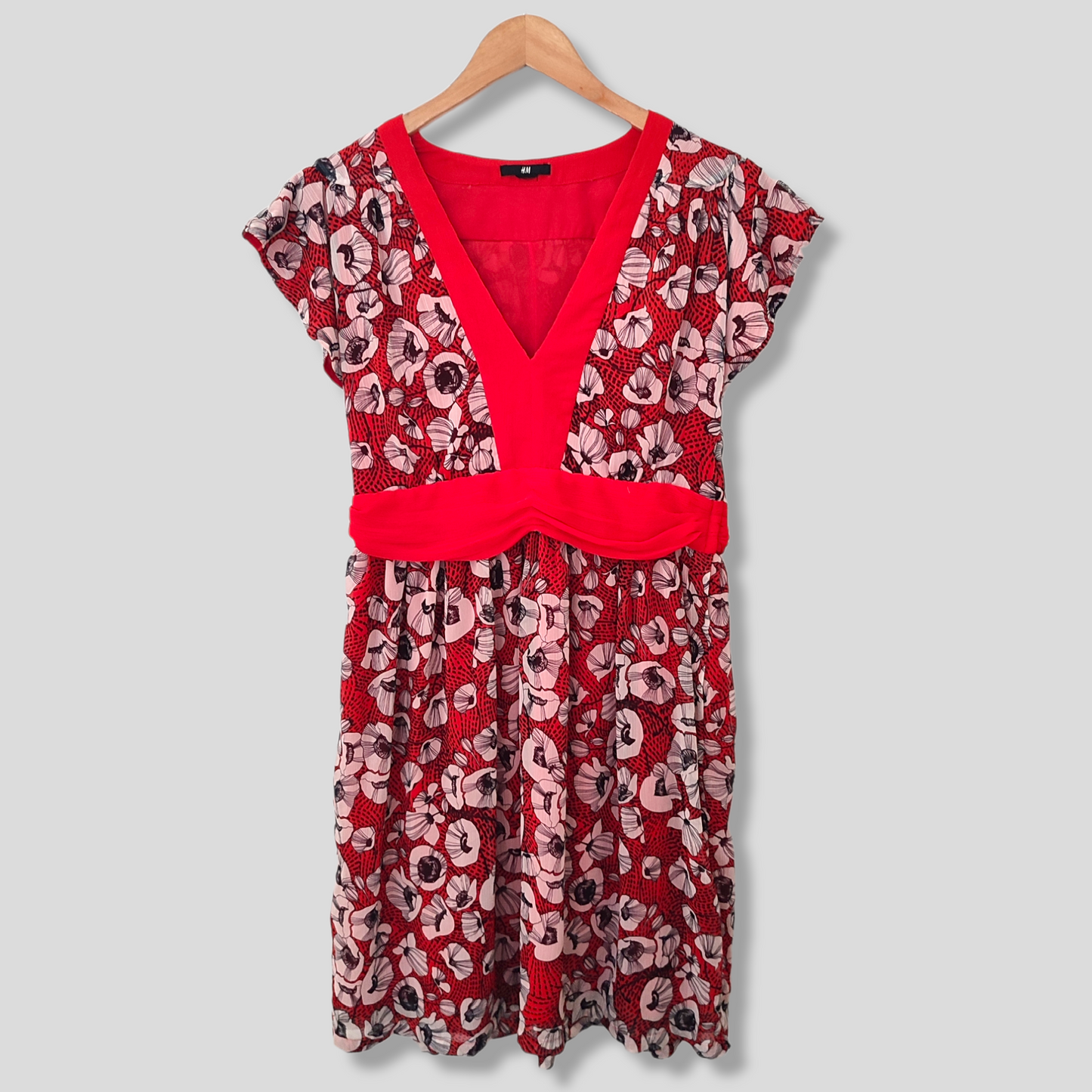 Vestido gasa H&M