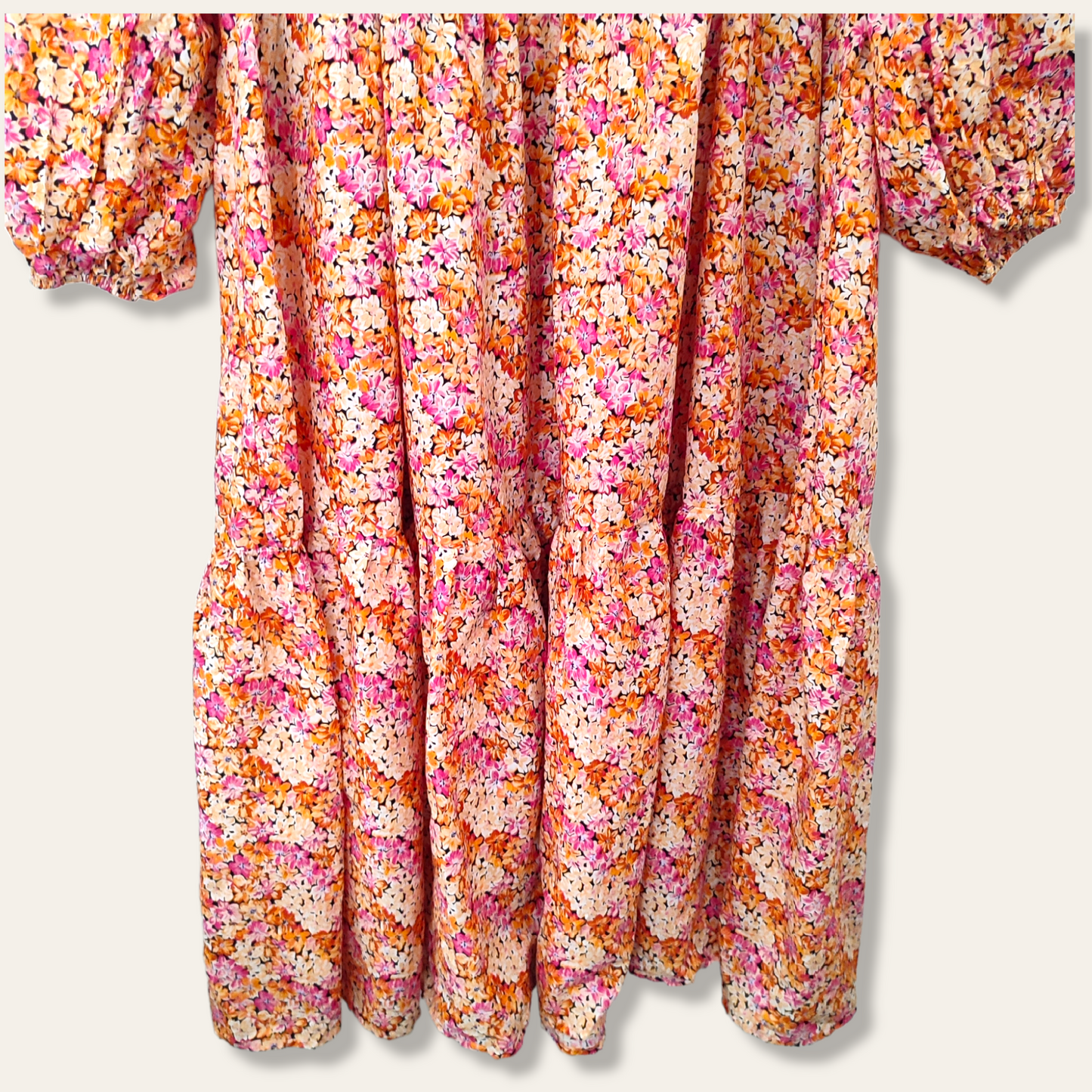 Vestido floral H&M