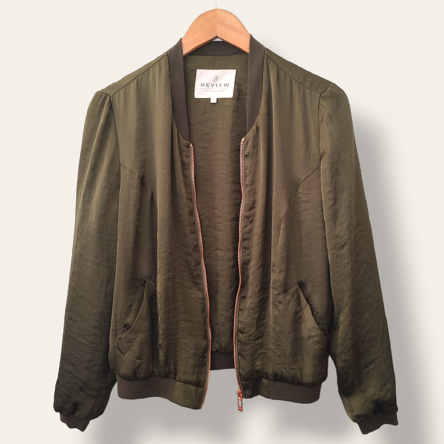 Bomber Satin