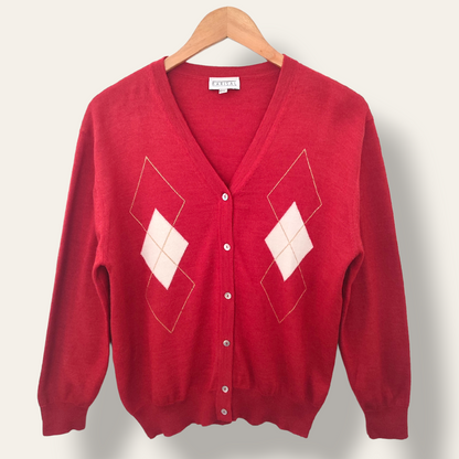 Cardigan rombos