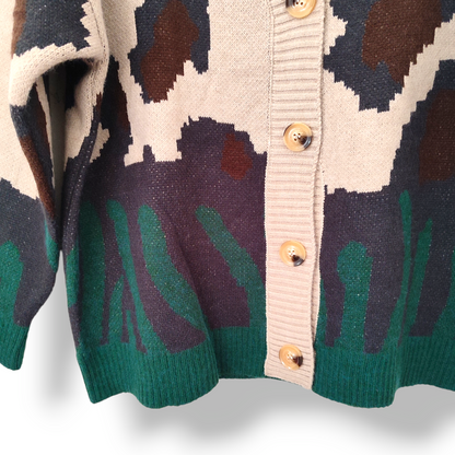 Cardigan ümay Print