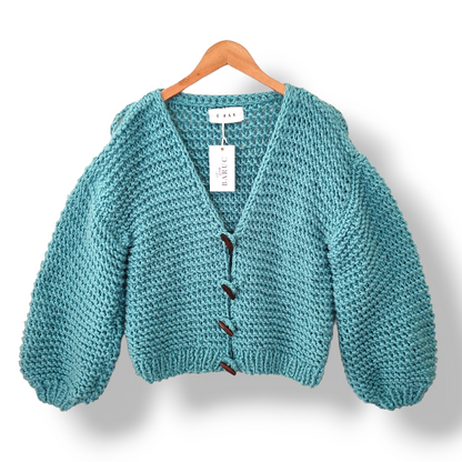 Cardigan Tejido a Mano