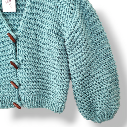 Cardigan Tejido a Mano