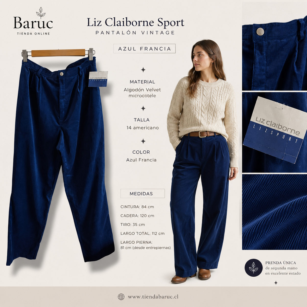 Pantalón Liz Claiborne