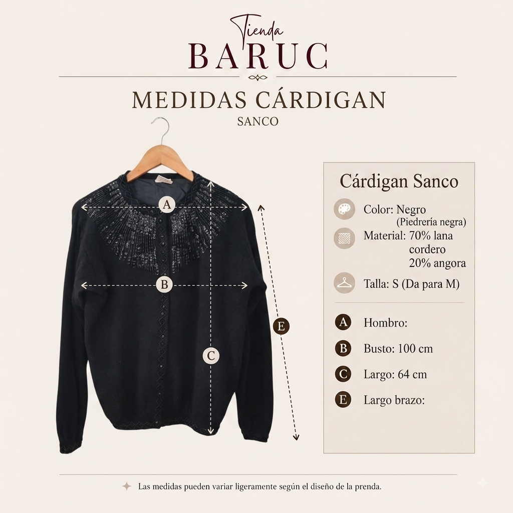 Cardigan Sanco Piedreria