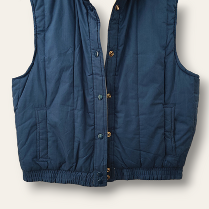 Parka sin mangas reversible